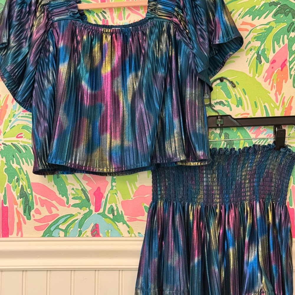 Queen of sparkles Colorful Tie-Dye Set size XS